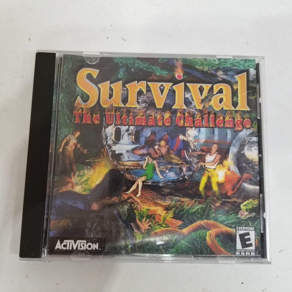 Survival Activision Ultimate Challenge PC CD Rom Game Rate E